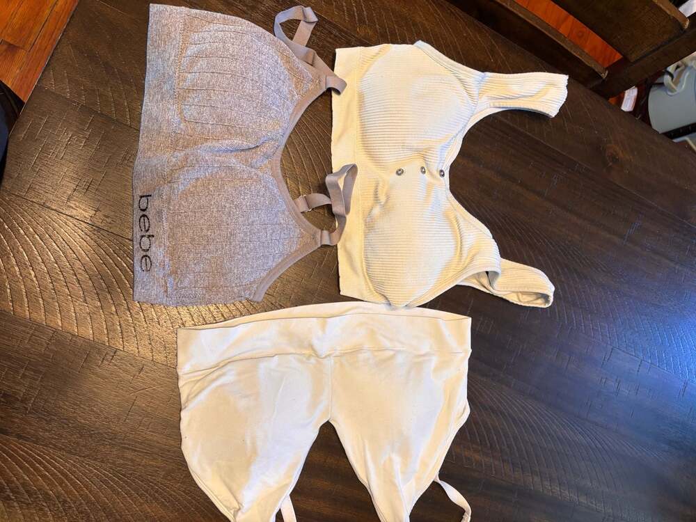 Lot of 3 Wireless Bralettes: Bebe, Lucky Brand, and Jockey Seamless Bras